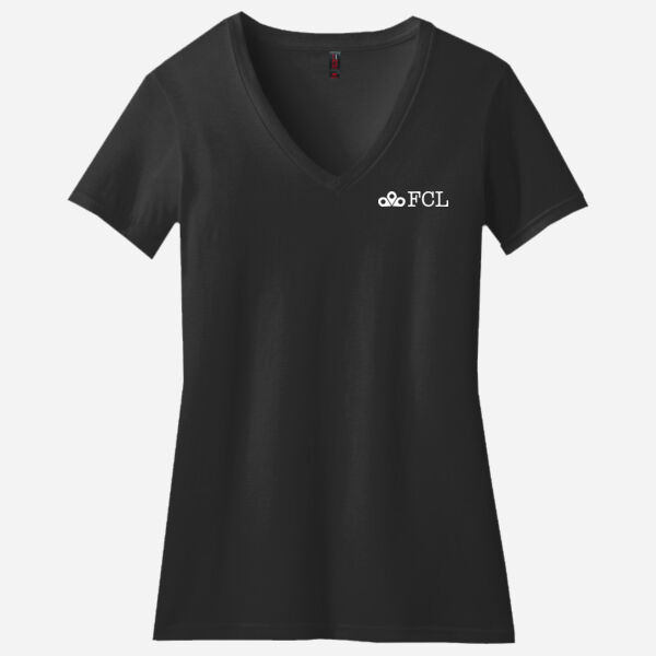 Women's Perfect Blend ® V Neck Tee Thumbnail