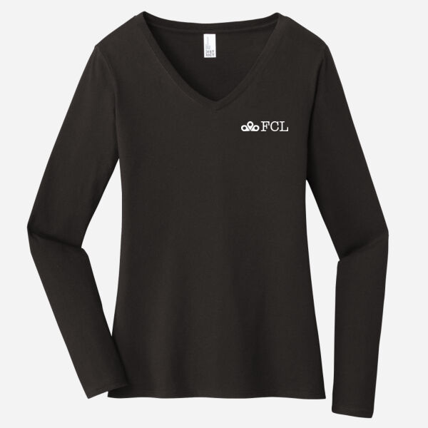 Women's Very Important Tee ® Long Sleeve V Neck Thumbnail